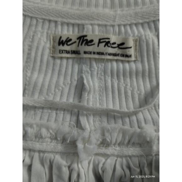 We The Free Women's XSmall Lyrical Tunic Henley Boho Oversized Asymmetrical - Picture 6 of 16